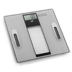 ADE GERMANY Osobní váha s analyzátorem těla BA 1300 Tabea silver / black