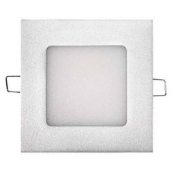 Emos vestavné LED svítidlo, čtverec 6W/40W, NW neutrální bílá, IP20, stříbrné