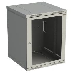 Solarix rozvaděč nástěnný SENSA 15U 600mm, šedá RAL 7035, SENSA-15U-66-11-G