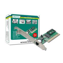 Digitus síťová karta, 10/100Mbit, Realtek, WOL, PCI