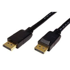 Roline propojovací DisplayPort 1.3/1.4 (5K) kabel, 2m, černý