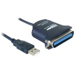 DeLock Konvertor USB -> LPT, kabel 0,8 m
