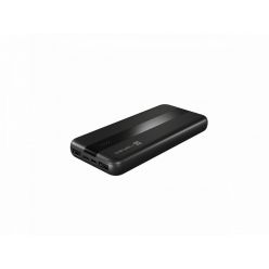 NATEC powerbanka TREVI SLIM 10000 mAh 2X USB-A + 1X USB-C, černá