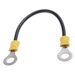WAVERF DC kabel pro spojení baterií, 30cm, 2x očko M6