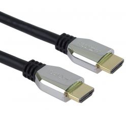 PremiumCord HDMI 2.1 kabel, 8K@60Hz, zlacené, 1m