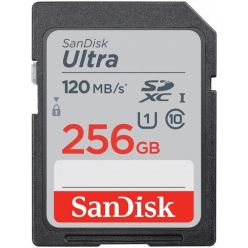 SanDisk Ultra 256GB SDXC karta, UHS-I U1, 120MB/s