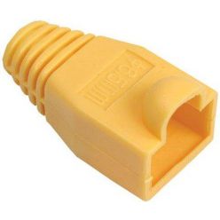 Krytka konektoru RJ45 na kulatý kabel, 1ks, žlutá