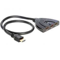 Delock HDMI 3 - 1 obousměrný přepínač