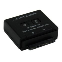 LC POWER LC-SWAP-U3, USB 3.0 -> SATA adaptér, One Touch Backup