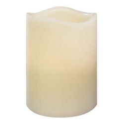 LED vosková svíčka s vůní vanilky