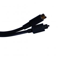 Roline sdružený propojovací kabel S-video + TOSLink, 3m, černý
