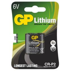 GP CR-P2, 6V lithiová baterie, 1400 mAh