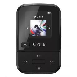 SanDisk Clip Sport Go MP3 přehrávač, 32GB, černý