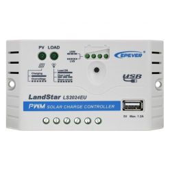 EPEVER LS2024EU solární PWM regulátor 12/24V, 20A, vstup 30V/50V