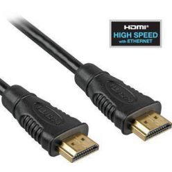 PremiumCord propojovací HDMI 1.4 kabel, 1.5m, zlacené konektory