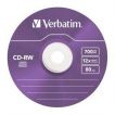 Verbatim CD-RW Colour, 700MB, 12x, 5ks, slim case