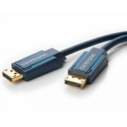 ClickTronic HQ OFC kabel DisplayPort, zlacené kon., 3D, 1m