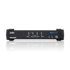 ATEN KVM switch CS-1784A USB Hub 4PC DVI Dual Link KVMP™, audio