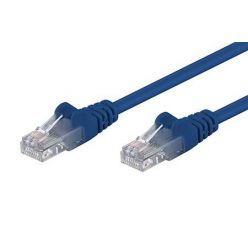 Patch kabel UTP RJ45-RJ45 level 5e 3m modrá
