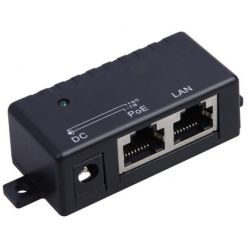 MaxLink pasivní Gigabit PoE adaptér s LED diodou