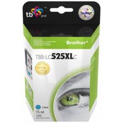 TB náhrada za Brother LC529 a LC539, azurová, 15ml