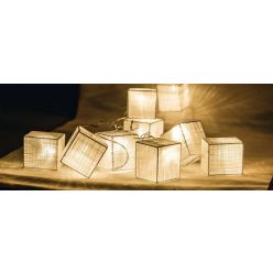 HQ HQLEDSLSQRCOT - LED dekorační řetěz, 10 LED, kostky