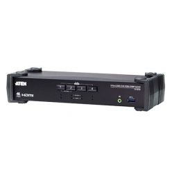 KVM přepínač (USB klávesnice a myš, HDMI) 4:1 USB + USB 3.0 hub (CS1822)