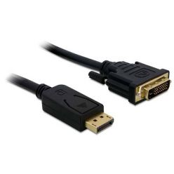 Delock kabel DisplayPort (samec) na DVI-D (samec), 2m