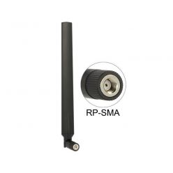 Delock vnitřní všesměrová anténa, 802.11 ac/a/h/b/g/n, 4 ~ 7 dBi, RSMA