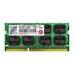 Transcend 8GB DDR3 1600MHz, 2Rx8, SO-DIMM