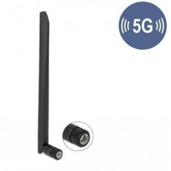 Delock všesměrová anténa pro 5G signál, 3,4-3,8GHz, 5dBi, SMA male, 20cm
