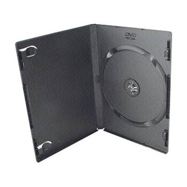 Plastový DVD box pro 1 DVD - 14mm, černý