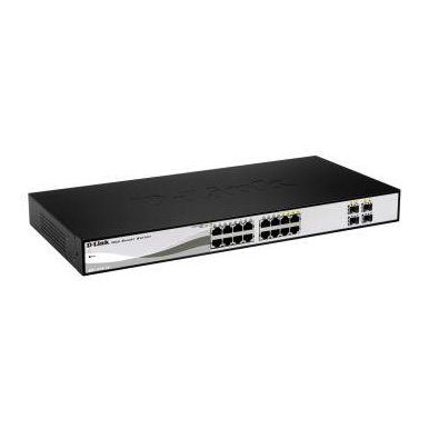 D-Link DGS-1210-16 16x10/100/1000 Smart Sw+4xSFP
