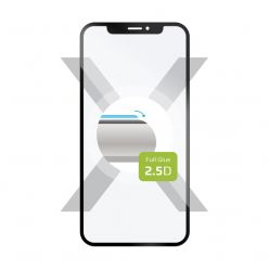 Ochranné tvrzené sklo FIXED Full-Cover pro Samsung Galaxy A11, lepení přes celý displej, černé