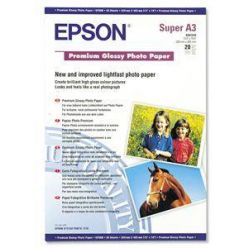 Prem.Glossy Photo Paper, DIN A3+, 255g/m2, 20listu