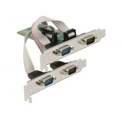 Delock PCI Express Karta > 4 x Seriový RS-232