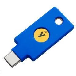 Security Key C NFC - USB-C, podporující vícefaktorovou autentizaci (NFC), podpora FIDO U2F, voděodolný