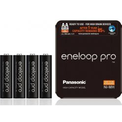 Panasonic Eneloop Pro AA 2500mAh, Ni-MH, 4ks, Sliding Pack