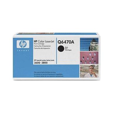 HP Q6470A, černý toner (4000 stran)