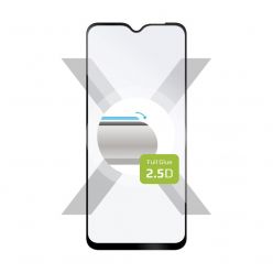 Ochranné tvrzené sklo FIXED Full-Cover pro Samsung Galaxy A23, lepení přes celý displej, černé