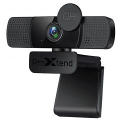 ProXtend X302, Full HD webkamera, mikrofon, LowLight, USB, černá