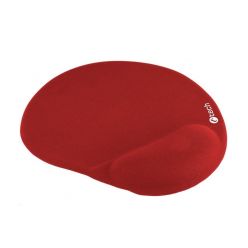 C-TECH podložka pod myš gelová MPG-03, červená, 240x220mm