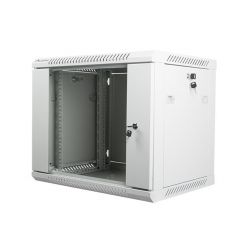 Nástěnný rack 19'' 9U 600X450mm šedý