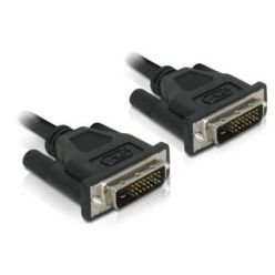 Delock DVI 24+1 Kabel samec / samec 0,5 m