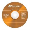 Verbatim CD-RW Colour, 700MB, 12x, 5ks, slim case