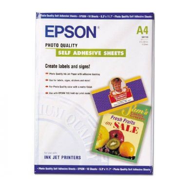 EPSON - Paper A4 Photo Quality self-adhesive