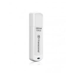 Transcend JetFlash 700 - 128GB, flash disk, USB 3.0, bílý