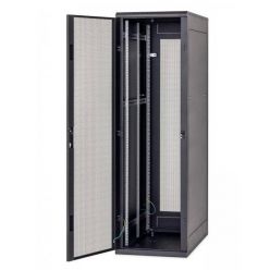 Triton 19" rozvaděč stojanový 47U/800x900, perforované dveře, černá barva, nosnost 400Kg