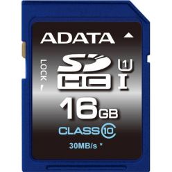 ADATA Premier 16GB SDHC karta, Class 10, UHS-I