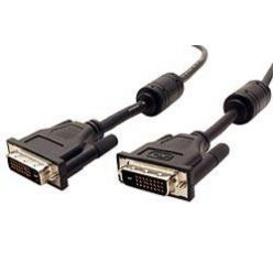 DVI kabel, DVI-D(M) - DVI-D(M), dual link, 1m